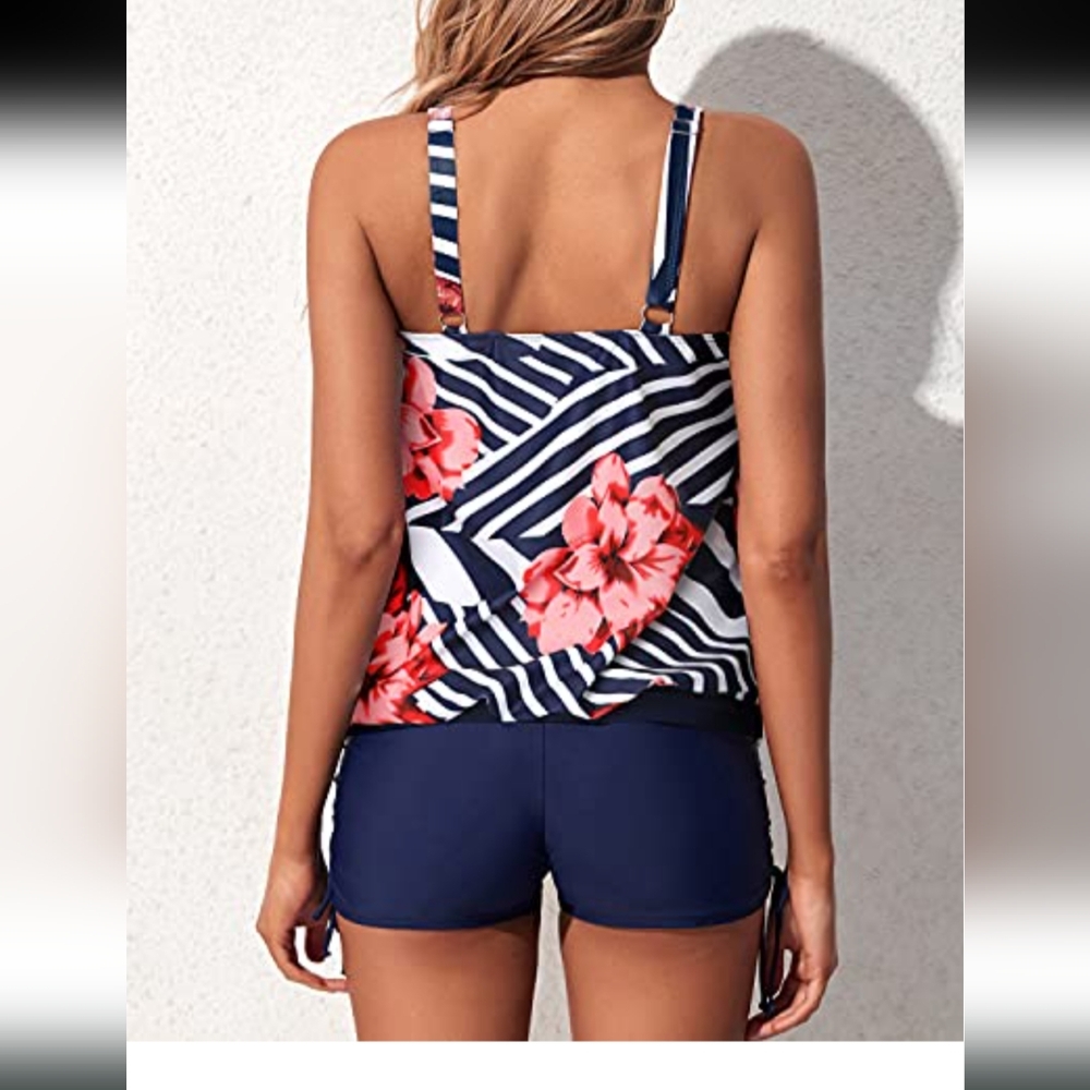 Brand New Yonique Tankini Set - Picture 2 of 6